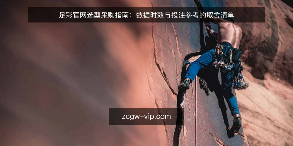 足彩官网选型采购指南:数据时效与投注参考的取舍清单 — 先定评测口径:选型前要回答的问题 配图
